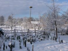 Gartenblick aus dem Eulenschlupf